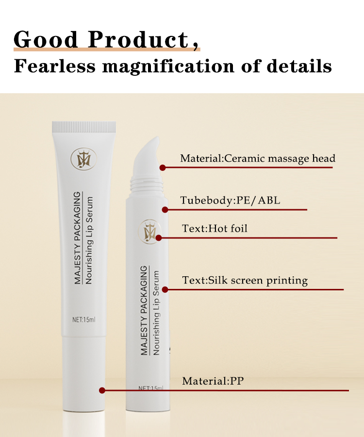 Customizable Tube with Slanted Lipstick