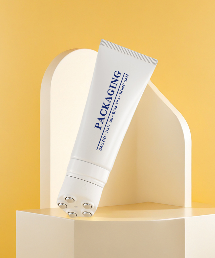 Skincare PE Plastic Massage Tube