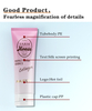 100ml 150ml Empty Cleanser Packaging Tube Pink Color Body Cream Tube with Flip Top Cap