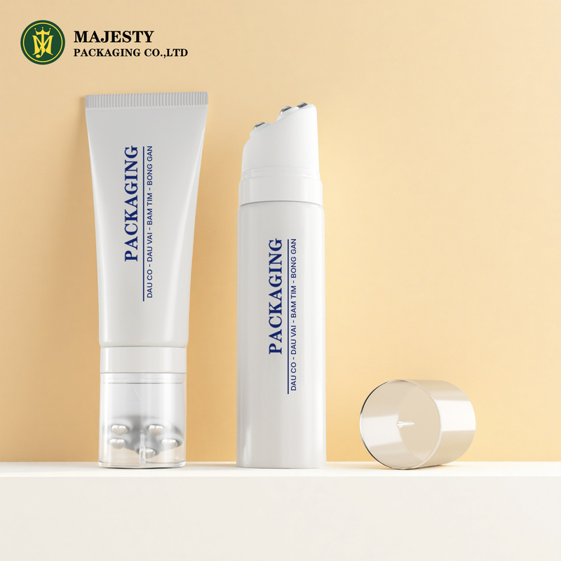 Customized 40mm PE Plastic Massage Tube 