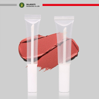 Customized Lip Gloss Containers Mascara Tube With Brush Applicator High Quality Private Label 3~5 Ml Transparent Empty