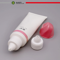 Plastic Tube 60-150ml Flower Cap for Hand Cream Face Cream And Lotion Empty Plastic Tube Packaging Cosmetic Packaging