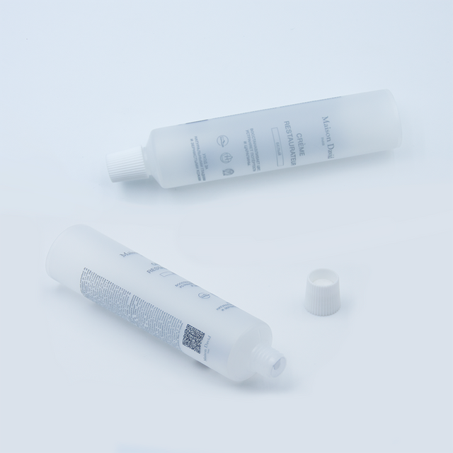 Customizable Transparent Cosmetic Squeeze Tube Plastic Clear Packaging Moisturizer Skincare Sunscreen Eye Cream Facial Scrub Gel