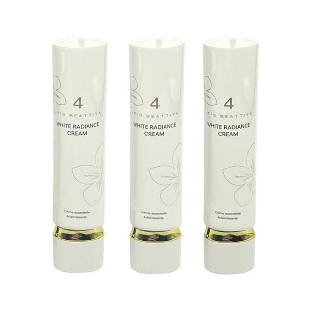 Oval Shape Empty Squeeze Tube 15ml-35ml Plastic Packaging for Essential Face Cream Sunscreen Make Up Liquid Gilding Screw Top