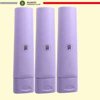 Customized 100ml Oval Flat Plastic Tube for Face Care Flip Top Skin Serum Masks And Sunscreen/BB Cream Packaging