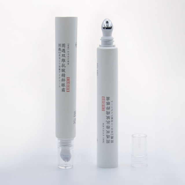 Customized Empty Eye Care PBL Tube with Cream Gel Massage Applicator Lipstick Cosmetic Type Material Labeling Surface Handling