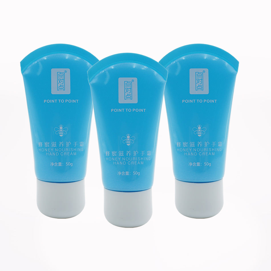 Custom 50ml Empty Plastic Cosmetic Tubes with Round Ball Caps Hand Cream Packaging for Skincare Products & Face Masks Mascara