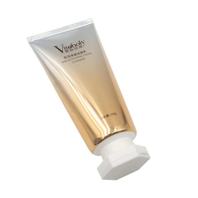 Customized Printed BB Cream Laminated Aluminum Plastic Squeeze Tube Flip Top Packaging with Logo for Sunscreen Lip Care Lotion