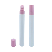 Customized Empty Lip Gloss Containers 15ml 20ml 30ml Plastic Lip Tubes with Silicone Tip for Lip Balm Cosmetic Packaging
