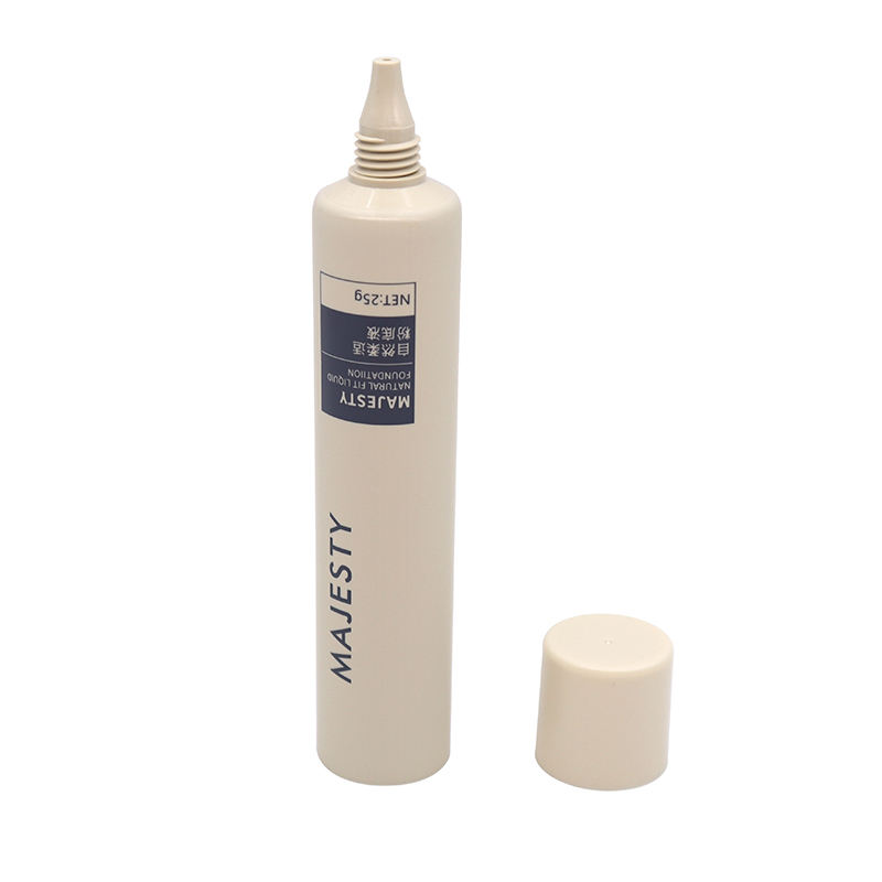 Customized 10-40ml 5 Layer PE Tube Empty Soft Touch PE Tubes Sunscreen Foundation Face Care Long Nozzle Tube Container