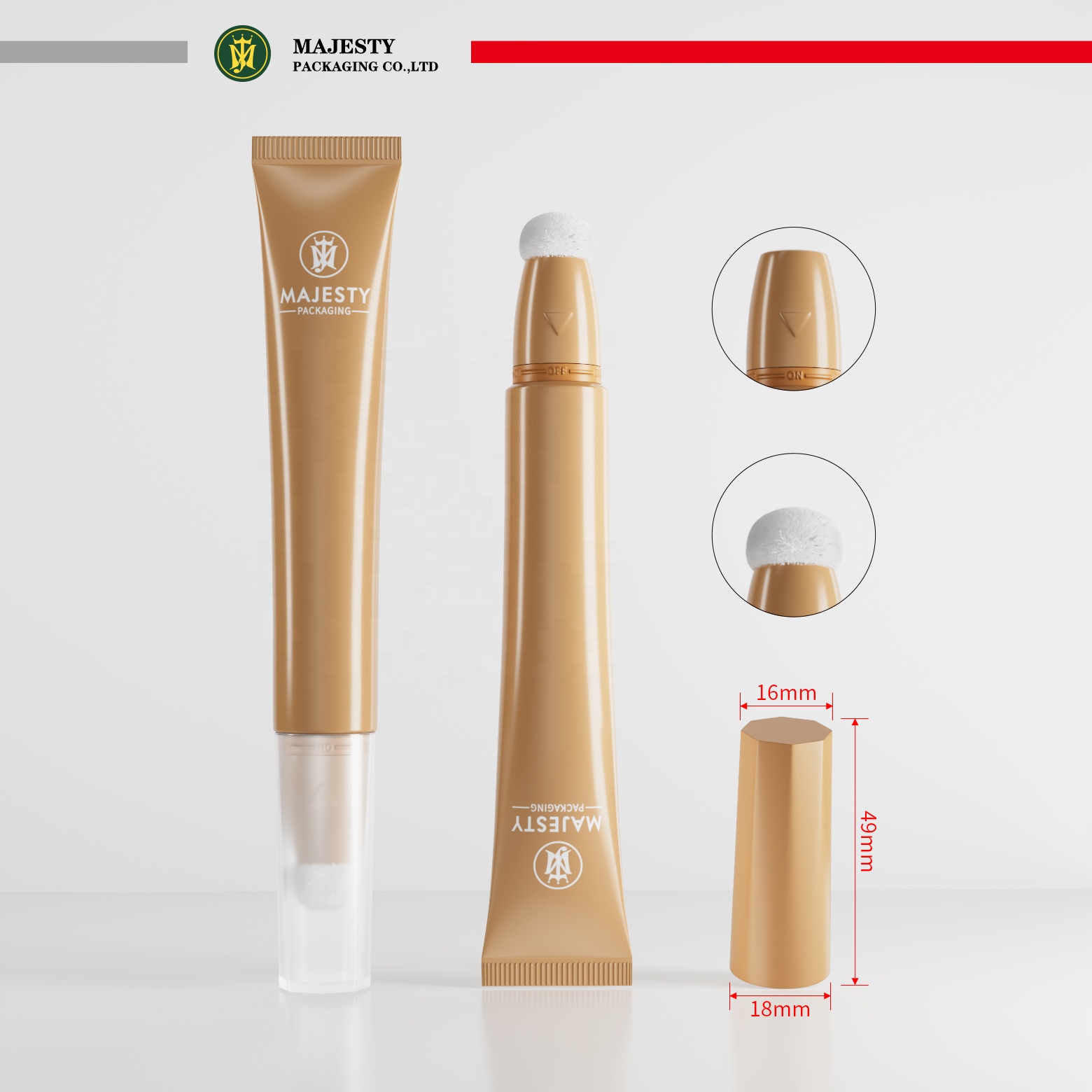 cosmetic packaging squeeze tubes