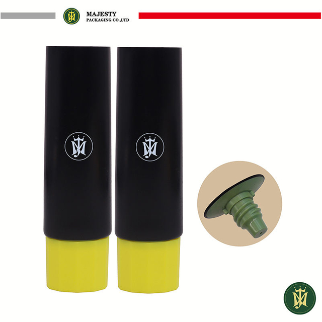 Custom Empty Squeeze Tube SPF 50 SunCream Liquid Foundation Face Cream Tube Packaging for Sunblock Cosmetics with Screw Cap