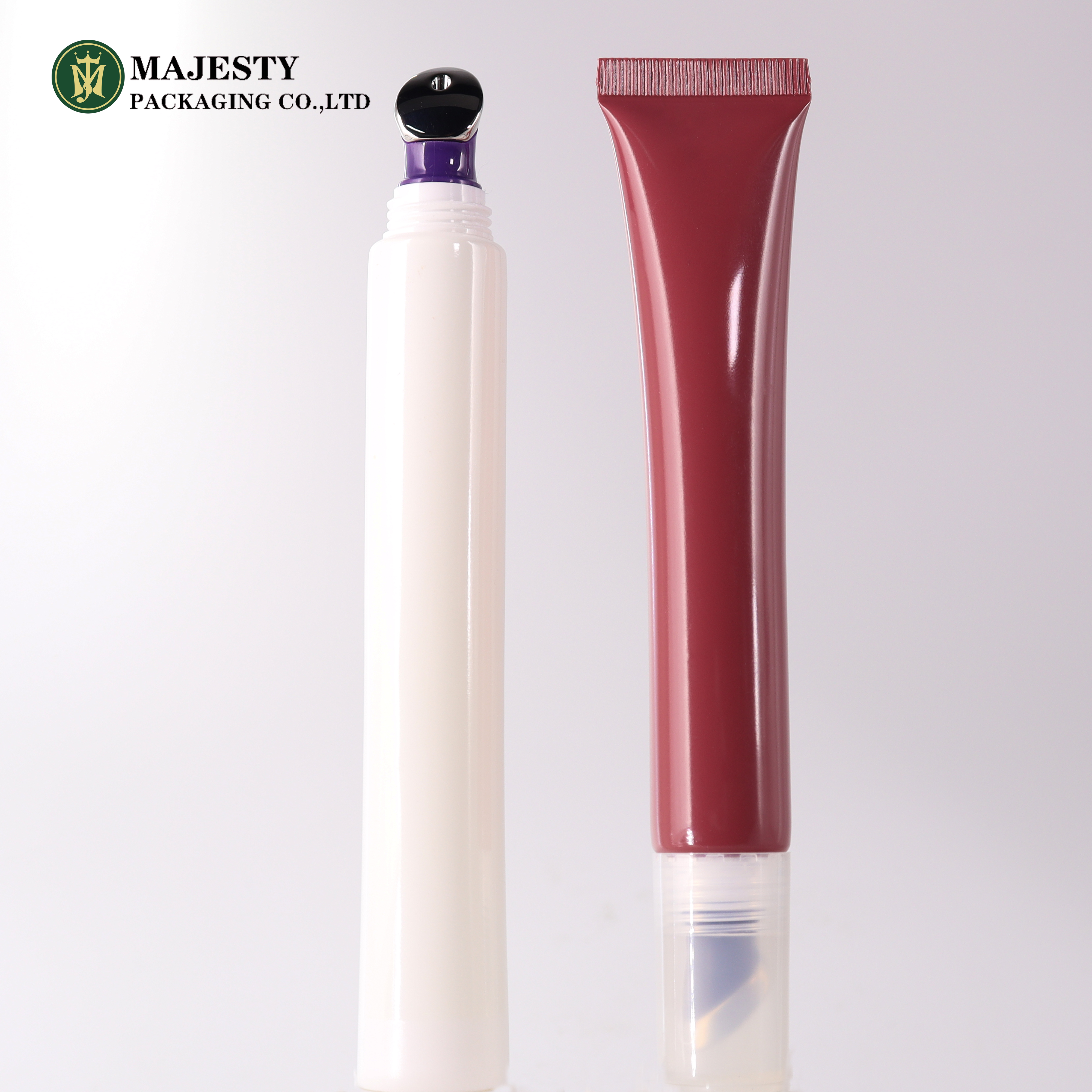 ODM/OEM Plastic Tubes with Zinc Alloy Applicator for Lipstick Packaging