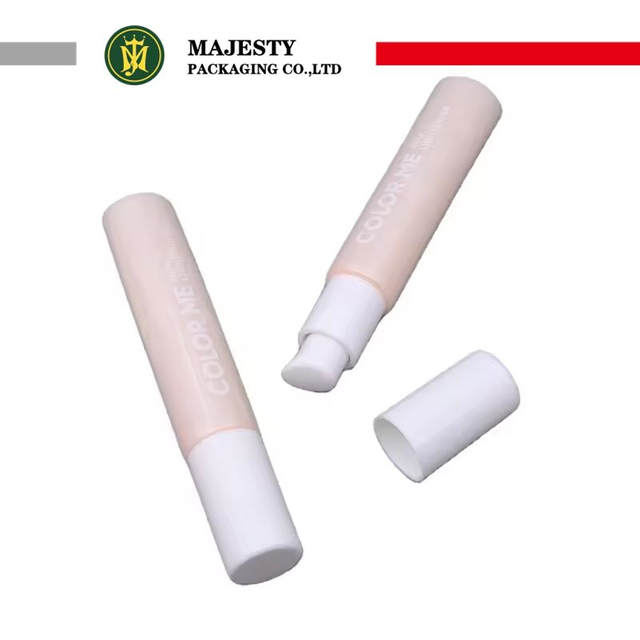 8~15ml PE Soft Plastic Squeeze Tube Pump Applicator for Make Up Foundation Sunscreen Cream Lotion BB Cream Cosmetic Use