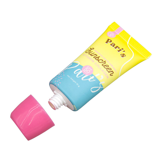 Custom Logo Mini Squeeze 3ml Empty Plastic Cosmetic Tube for Facial Sunscreen And Face Care Hand Foundation Tube