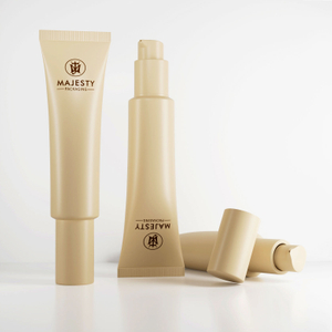 Custom 30ml Soft Plastic BB Cream Tube Packaging with Airless Pump Head for Sunscreen Eye Serum Makeup Tubes