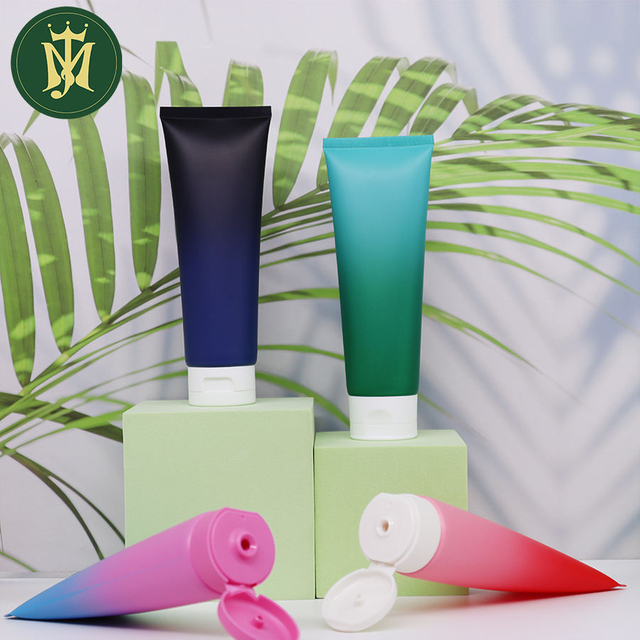 Custom 80ml-120ml Empty Plastic Tubes for Cosmetic Hand Cream And Facial Cleanse Packaging