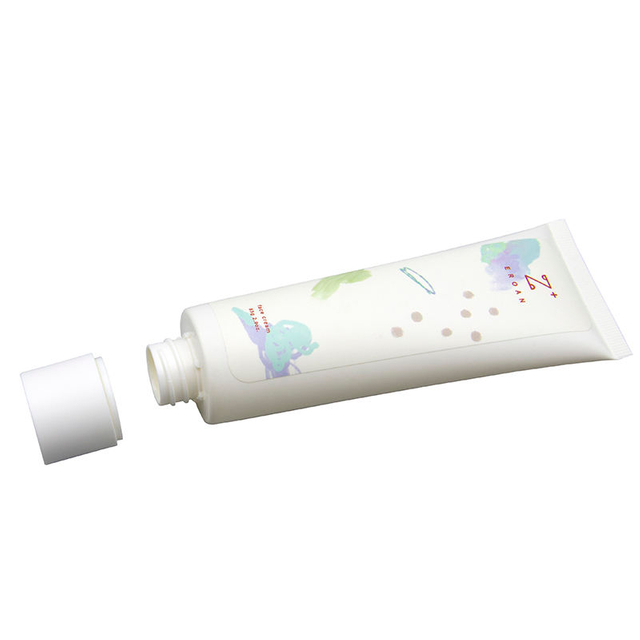 Customized Soft Plastic Tube for Face Wash And Lotion Hand Cream Packaging with Twist Top Cover Customized Design