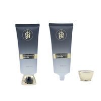 Customized Luxury Gold Screw Cover Tube for Face Wash Cream Gel Luxury Cosmetic Packaging for Sunscreen Shampoo Cleanser