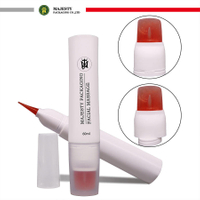 Special Function Cosmetic Squeeze Tubes Silicone Massage Oval Empty Plastic Cream Cosmetic Packaging