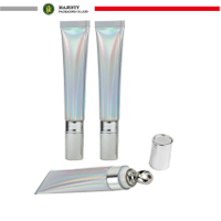 Eye Cream Tube with Metal Sliver Massage Applicator 10ml 25ml 30ml Aluminum Plastic ABL Soft Tube