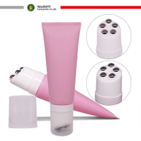 roller Ball Tube Soft Empty Massage Applicator Tube Stainless Steel Cosmetic Plastic Custom D50mm 5 Free Custom Color