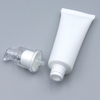 Custom 30ML Squeeze PE Tube Empty Makeup BB Cream Cosmetic Plastic Tube Face Cream Pressed Pump Soft Plastic Cosmetic Tube