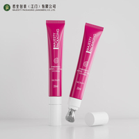 Custom Empty Soft Squeeze Tubes for Lipstick Mascara & Skin Care with Zinc Alloy Applicator & Massage Eye Serum for Lip Care