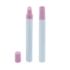Customized Empty Lip Gloss Containers 15ml 20ml 30ml Plastic Lip Tubes with Silicone Tip for Lip Balm Cosmetic Packaging