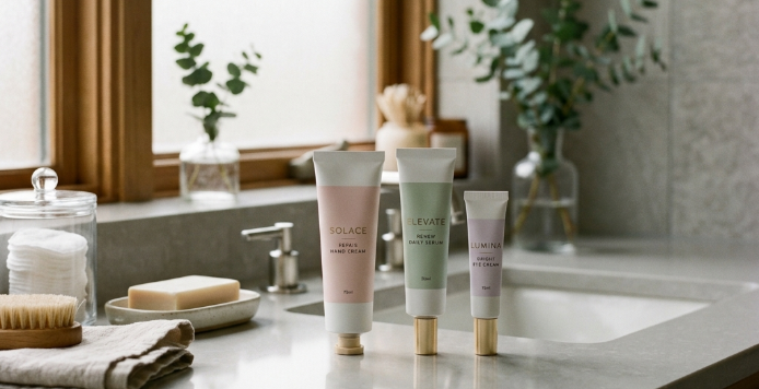 skin care tube