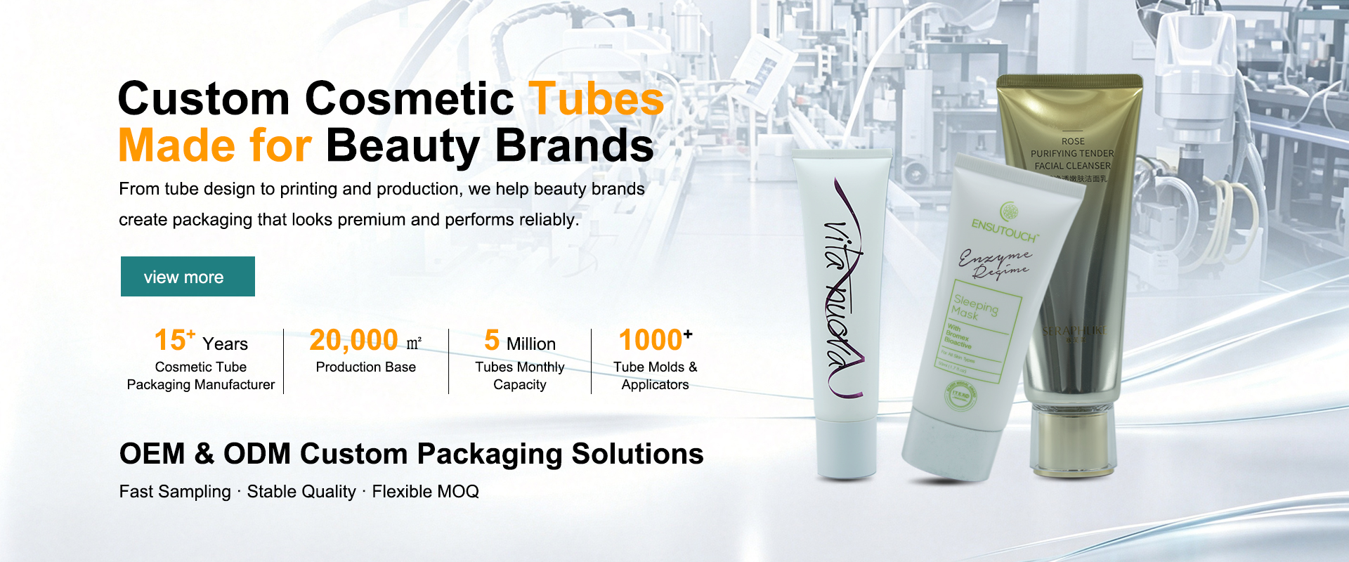 good Skin care tube