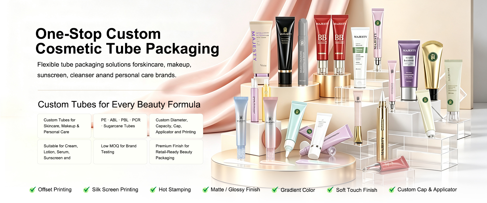 Skin care tube